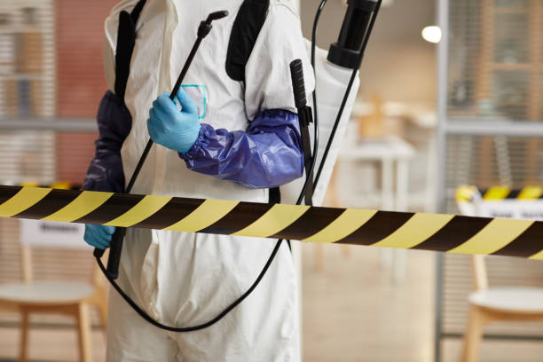 Professional Sewage Cleanup technician working in Sandy, OR